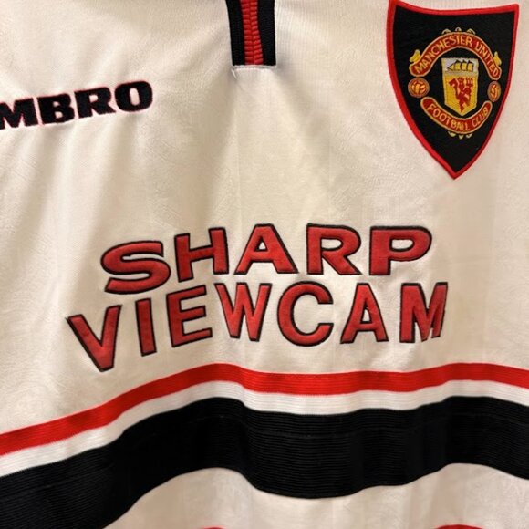 Vintage 1994-96 Manchester United Away Jersey Medium - Picture 4 of 4